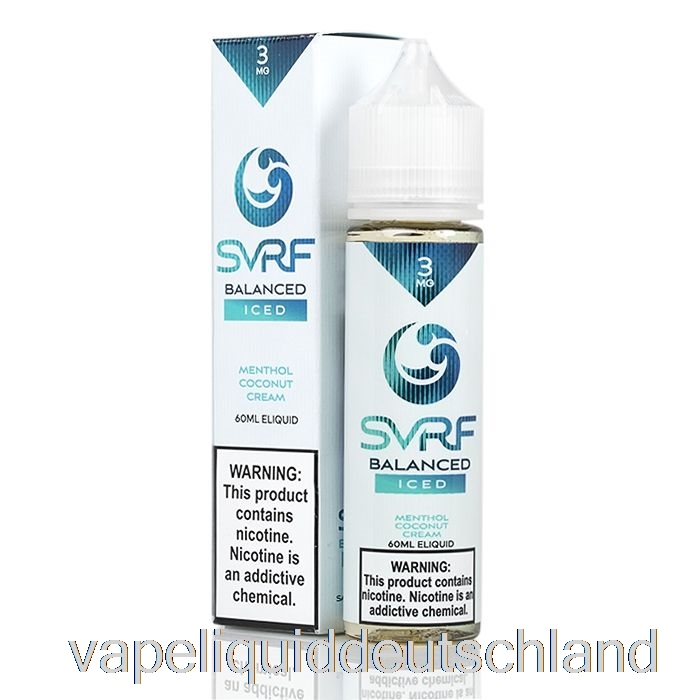 Iced Balanced – SVRF E-Liquid – 60 Ml, 3 Mg Vape-Flüssigkeit